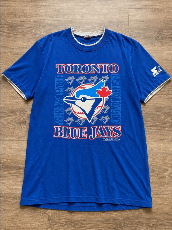 STARTER Other - Vintage 1991 Toronto Blue Jays Starter Single Stitch Tee Shirt MLB 90s Y2K